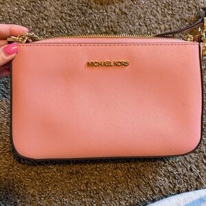 Michael Kors jet set medium saffiano leather crossbody